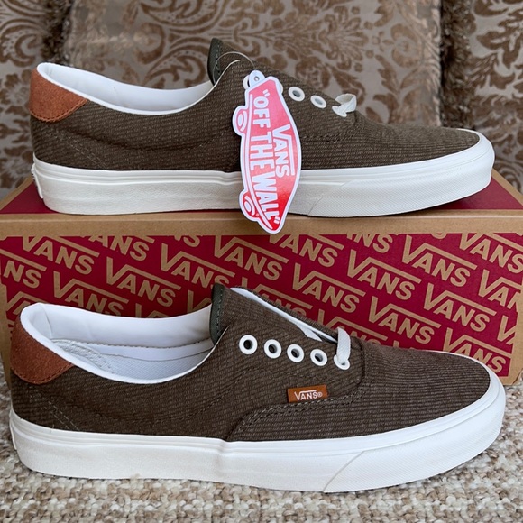 Vans Era 59 Flannel Dusty Olive Men’s - Picture 2 of 16